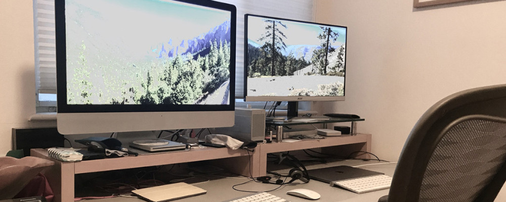 The Perfect Work From Home Setup With An All-In-One Desktop